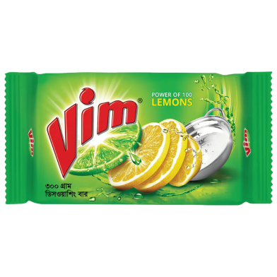 Vim Dishwashing Bar - 300 Gm image
