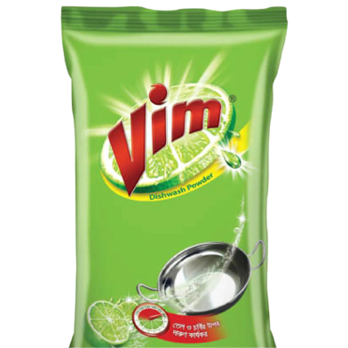 Vim Dishwashing Powder - 500 Gm image