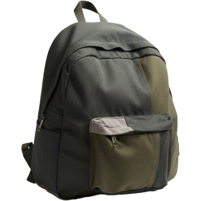 Vintage Canvas Backpack for Women Men Grunge Hippie Boho Patchwork Backpack College Book Bag Travel Casual Daypack image