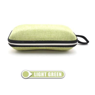 Vintage Fashion Zipper Portable Glasses Box Glasses Holder Eyeglasses Accessories Eyeglasses Case - Modern - Choice Expression image