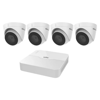 Vision Cctv 4Ch (3 Camerawith Hdd) 2Mp Dvr Kit - 873823 image