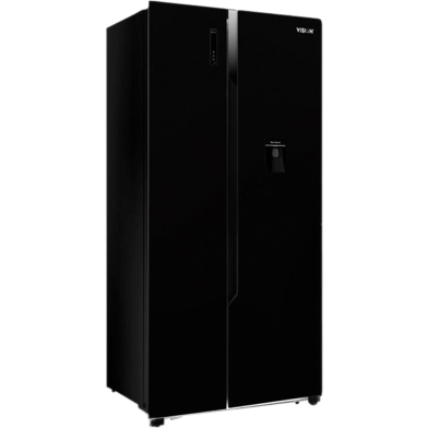 Vision Glass Door Refrigerator Side BY Side Inverter SHR 566 Liter image