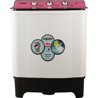 Vision Twin Tub Washing Machine-RE-002-SATOM-8kg image