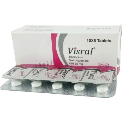 Visral 50 mg Tablet 10's Strip image