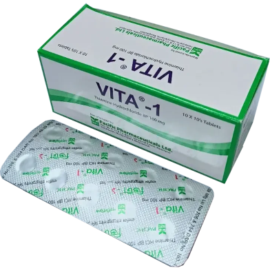 Vita-1 100 mg Tablet 10's Strip image