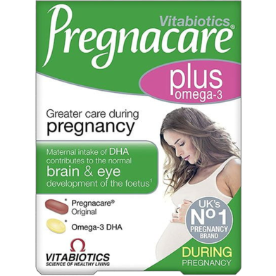 Vitabiotics Pregnacare Plus Omega 3 Tablets/Capsules 56s image