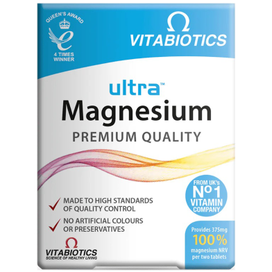 Vitabiotics Ultra Magnesium Premium Quality 60 Tablets image