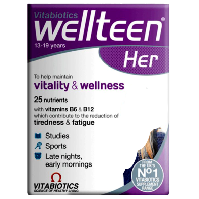 Vitabiotics Wellteen Her 30 Tablets image