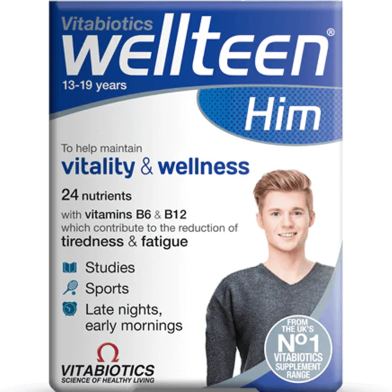 Vitabiotics Wellteen Him 30 Tablets image
