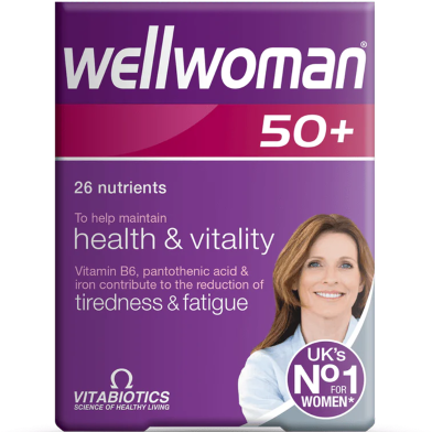 Vitabiotics Wellwoman 50 Plus 30 Tablets image