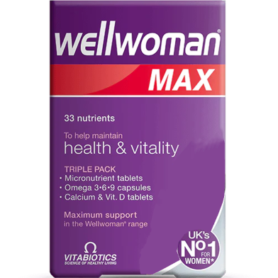 Vitabiotics Wellwoman Max 84 tablets image