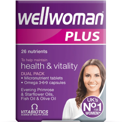 Vitabiotics Wellwoman Omega 3 6 9, 56 capsule in a convenient pack. image
