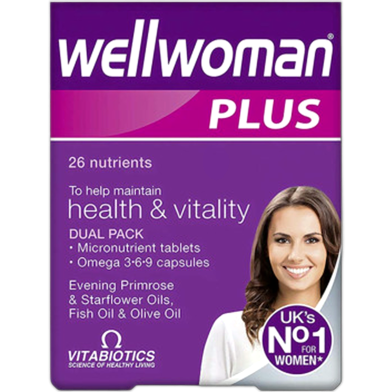 Vitabiotics Wellwoman Plus Omega 3.6.9 – 56 Tablets image
