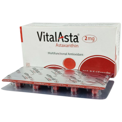 Vitalasta 2 mg Capsule 10'S Strip image