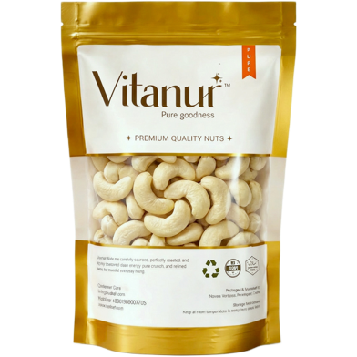 Vitanur Roasted And Salted Cashewnuts 100 gm image