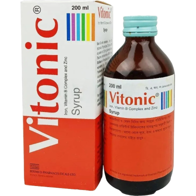 Vitonic Syrup 50 ml bottle image