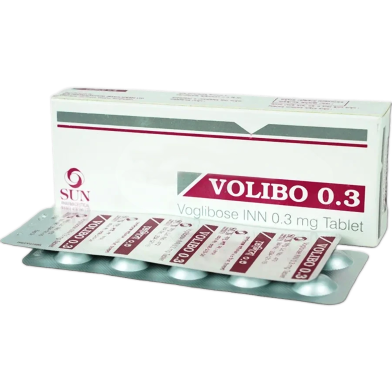 Volibo 300 mcg Tablet 10's Strip image