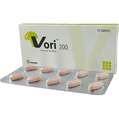 Vori 200 mg Tablet 10's Strip image