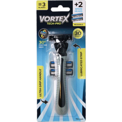 Vortex Tech-Pro 3 Blade With 2 Extra Head Razor image