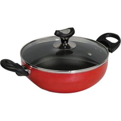 Vsn Ns Glamour Karai With Lid (Red) 24 Cm - 873352 image