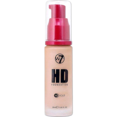 W7 12 Hour HD Foundation - Early Tan image