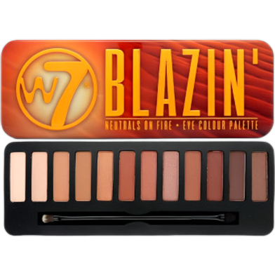 W7 Blazin' Neutrals On Fire Eye Shadow Palette image
