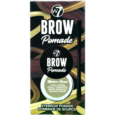W7 Brow Pomade Medium Brown 4.25gm image