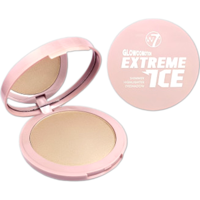 W7 Glowcomotion Extreme Ice Shimmer Highlighter Eyeshadow - 8.5g image
