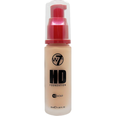 W7 HD Foundation 12 Hours - Sand Beige image