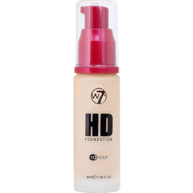 W7 HD Foundation - Porcelain image