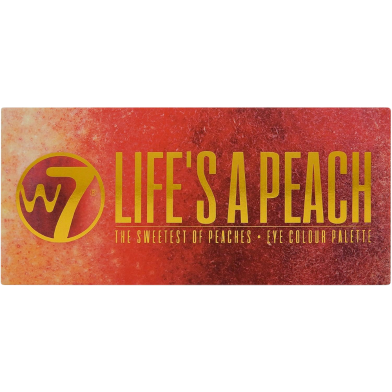 W7 Life's A Peach Eye Colour Palette - 9.6gm/12Pcs image