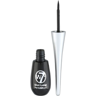 W7 Liquid Eyeliner Pot 8ml - Black image