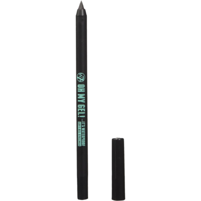W7 Oh My Gel It Is Waterproof Soft Gel Eyeliner Blackest Black image