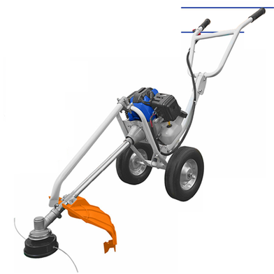 WADFOW WGM3A52 Hand Push Gasoline Grass Trimmer And Bush Cutter