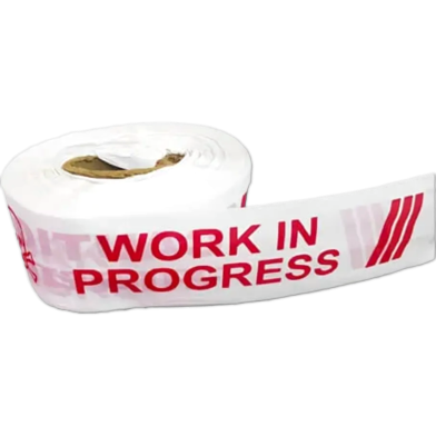 WORK IN PROGRESS Barricading Tape image