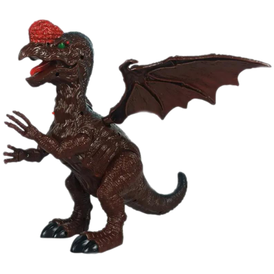 Walking Roaring World Dinosaur Toy Electric Series (dinosaur_lay_egg_coffecolor) image