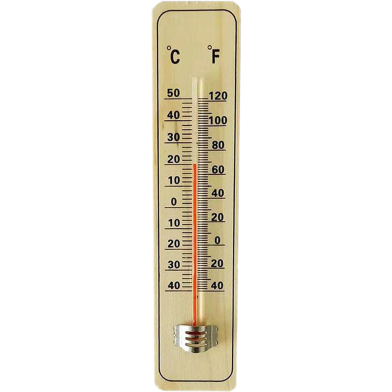 Wall Hang Thermometer Indoor Outdoor Garden House Garage Office Room Hung Logger Room Temperature Meter image