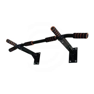 Wall Mounted Pull Up Chin Up Bar - Weight Capacity 200kg - Black Color - Random Color Grip Slide 2