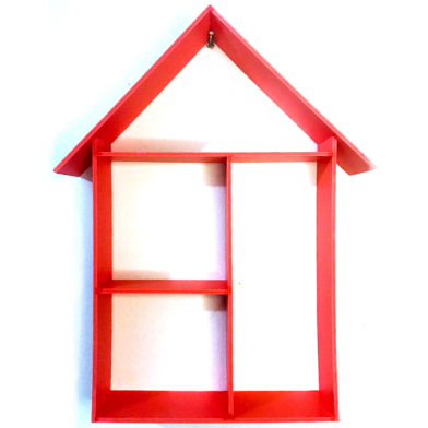 Wall Shelf Wall Decor House Model Waterproof image