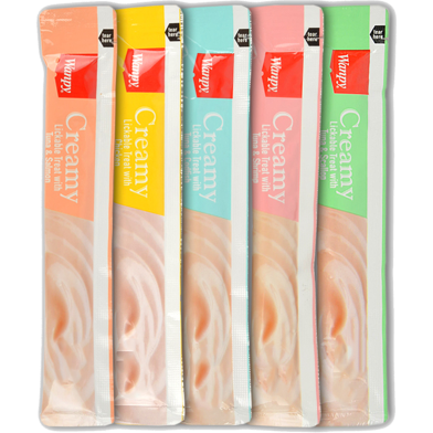 Wanpy Creamy Treat Single Stick 14gm (Mixed Flavour) image