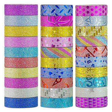 Washi tape- 3 rolls /30 Pcs image