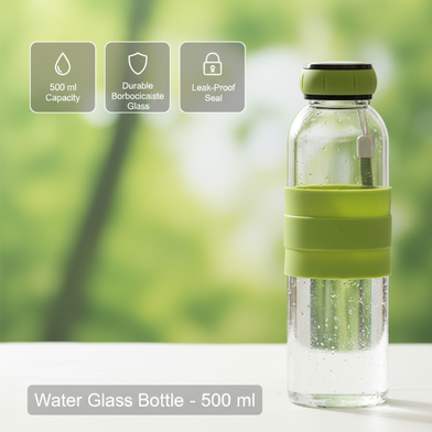 Water Glass Bottle - 500 ml Slide 2