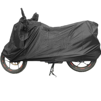 Water Resistant Universal Bike Dust Cover With Storage Bag 7 Feet Premium Quality image