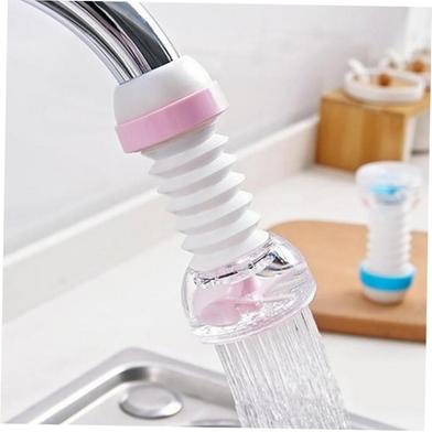 Water Tap Filter Kitchen 360 Degree Rotate Water Saving Shower Head Faucet Tap Filter Purifier Plastic Filter Kitchen Bathroom Water Spray Filter - Saad Kitchen Slide 3