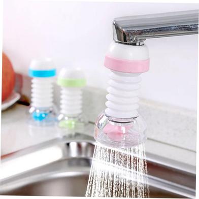 Water Tap Filter Kitchen 360 Degree Rotate Water Saving Shower Head Faucet Tap Filter Purifier Plastic Filter Kitchen Bathroom Water Spray Filter - Saad Kitchen Slide 5