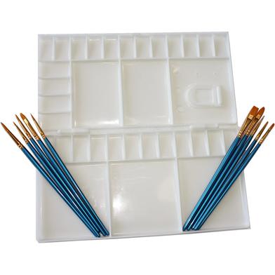 Watercolor Folding Palette - 33 Mixing Wells (large) image