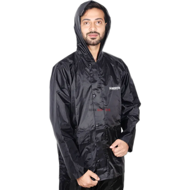 Waterproof Motorcycle Raincoat Jacket for Riders and Outdoor Activities Windproof and Reflective Design (Only Jacket) Free Size image