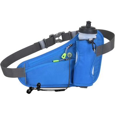 Waterproof Outdoor Sports Waist Bag – Fanny Pack with Bottle Holder, Phone Pocket image