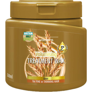 Watsons Beer Volumising Hair Treatment Wax Jar 500 ml image