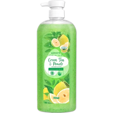 Watsons Green Tea and Pomelo Shower Scrub – 700ml image
